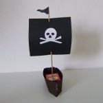 piratenbootje - een van de traktaties